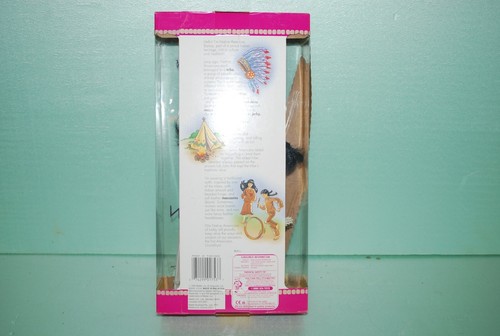 VINTAGE NATIVE AMERICAN BARBIE DOLL 1753 DOLLS OF THE WORLD COLLECTION 1992 - Picture 4 of 4
