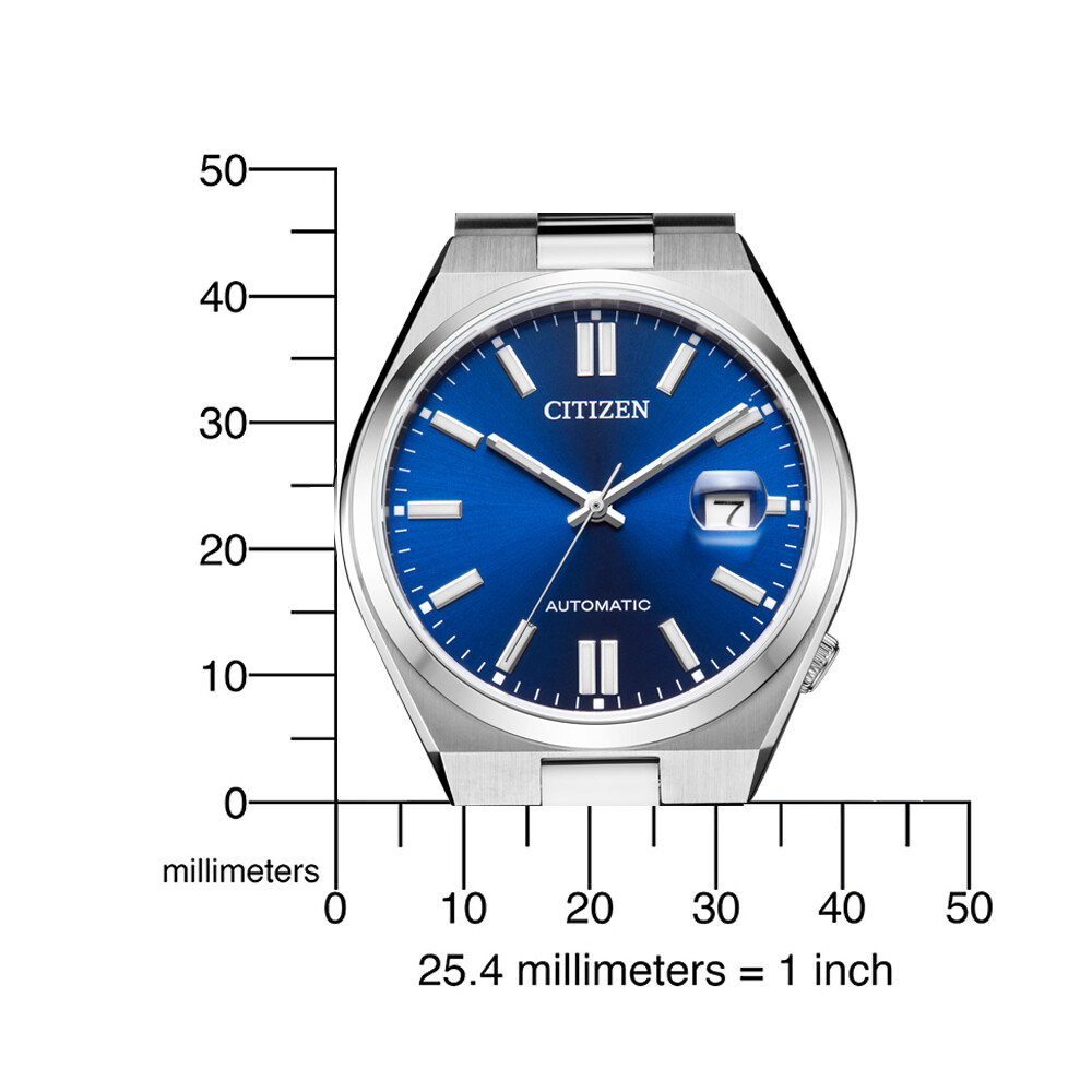 Citizen Automatikuhr NJ0150-81L Automatik bar blau Saphir Datum