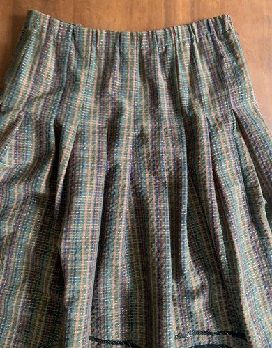 Koos Van Den Akker Skirt Vintage Patchwork Tribal Wearable Art - Picture 3 of 5