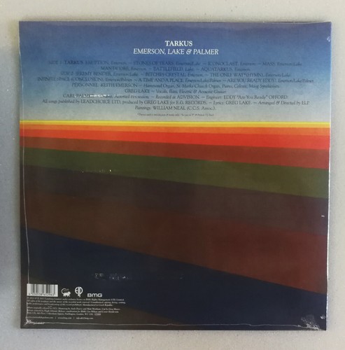 12" LP Vinyl Emerson Lake & Palmer Tarkus Limited picture disc- WM165 - 第 2/2 張圖片