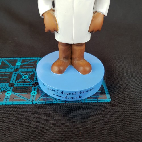 St Louis College of Pharmacy Eutectics Old Mascot Bobblehead Missouri MO RARE - Picture 14 of 14