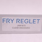Fry Reglet J Acoustical Molding Clear Anodized 7/8" JAM-875