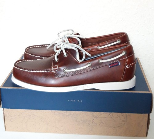 Sebago Docksides Waxy Leather Herrenschuhe, UK 7 EUR 41