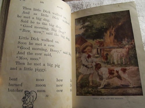 1924 Primer Horace Mann Readers Revised Edition Lucille James Jefferson School - Picture 2 of 5