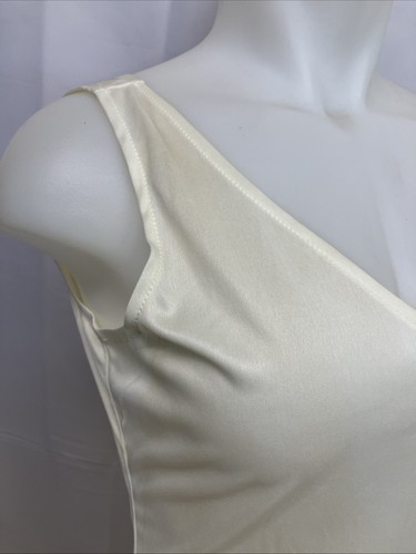 Ivory Slip Dress With Lace Duster Size 7/8 Buttons Corset Costume Joni Blair - Picture 14 of 22