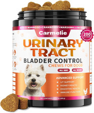 Dog Urinary Tract Supplement, Cranberry Supplement for Dog Urinary Tract, Bladde