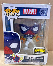Funko Pop! Vinilo: Marvel - Spider-Man (Capitán Universo) #614 *Caja DMG