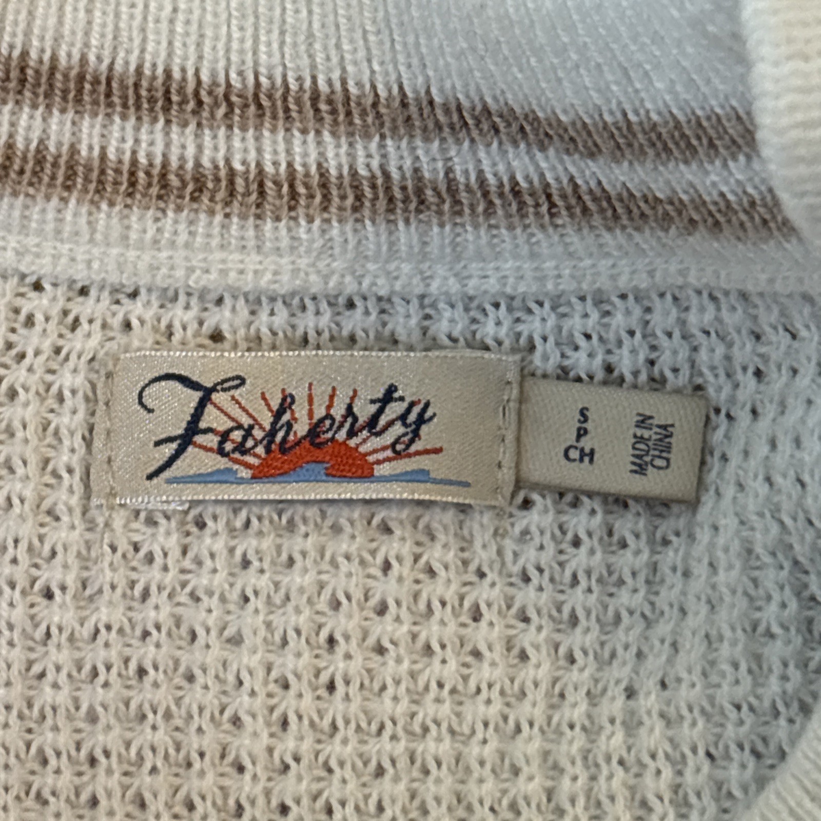 Faherty Women’s Throwback Multicolor Cashmere Fad… - image 17