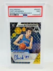 2022-23 Panini Mosaic Chet Holmgren Rookie Autographs Black Gold #7/8 PSA 9