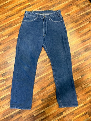 Vintage 1960's KEY SADDLE KING Jeans NN106 Single Selvedge Waist 30 inch - Picture 3 of 10