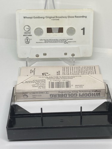 Whoopi Goldberg Original Broadway Show Recording1985Cassette Geffen Prod.Nichols - Picture 3 of 3
