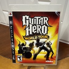 Guitar Hero: World Tour (Sony PlayStation 3 PS3, 2008) - Tested