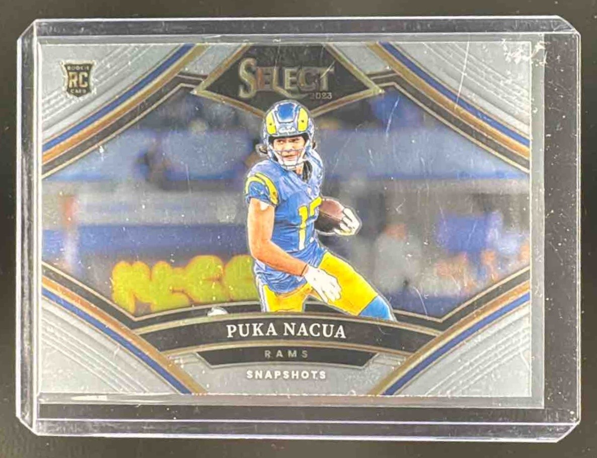 EL.119 Puka Nacua 2023 Panini Select #SS-PN Snapshots Rookie RC