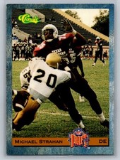 1993 Classic #58 Michael Strahan Rookie New York Giants C97