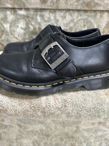 Dr. Martens 1461 SCHNALLE PULL-UP LEDER OXFORD SCHUHE Damengröße 6 " - Bild 7 von 15