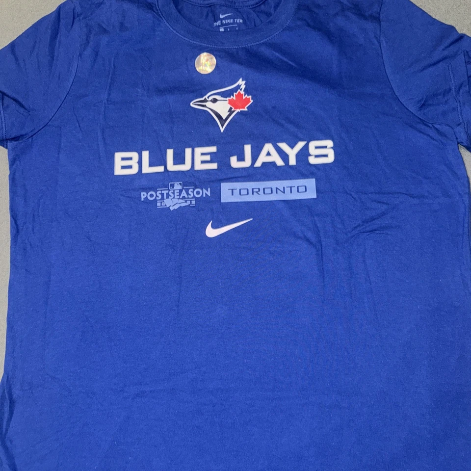 Camiseta para mujer Toronto Blue Jays Nike talla grande 2022 post temporada nueva sin etiquetas. Foto 2 de 4