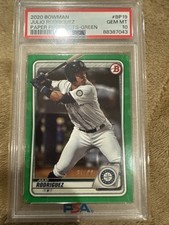 2020 Bowman Prospects Green /99 Julio Rodriguez #BP-19