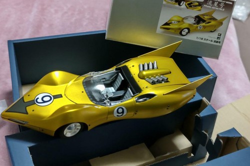 Schuinehaus Audix PReMo No.2 Mach GoGoGo 1/18 Scale Racer X Shooting Star Car - Picture 7 of 12