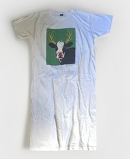 Stanley Desantis 1987 Unique Graphic Print Dress- One Size