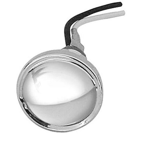 Speedway Universal Chrome Plated Interior/License Plate Light, 1-1/4", 12V