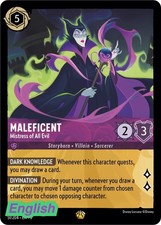 Lorcana TCG- Maleficent - Mistress of All Evil 3 - 51/204 Into the Inklands...