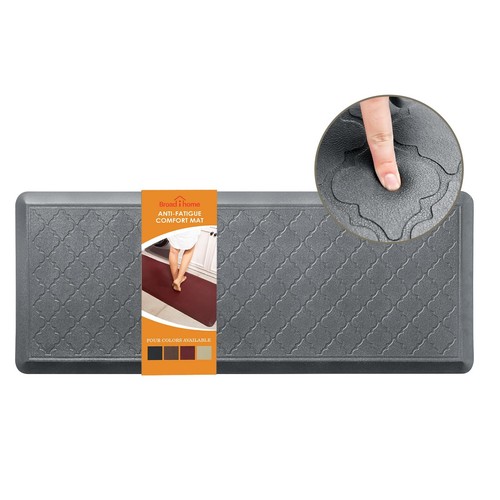 24 x 60 Inch Extra Support Anti Fatigue Comfort Kitchen Mat, Waterproof Long ...
