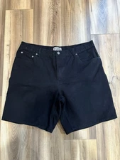 Route 66 Jean Shorts Black Jhorts Sz 40 Men’s 