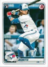 2020 Bowman #52 Bo Bichette RC Toronto Blue Jays