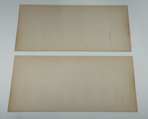 2 Vintage Original Fresh-Today SEASIDE OYSTERNS Pappschild 30er-40er Jahre - Bild 6 von 9