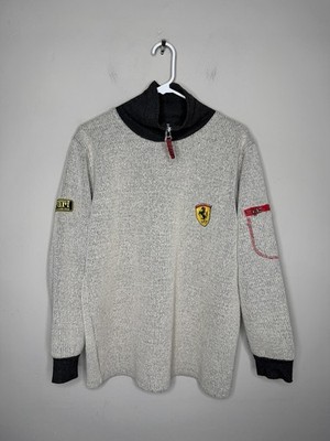 Vintage Ferrari Officially Licensed 1/4 Zip - Rare - Size Medium - Excellent