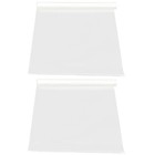  2 Sheets Adhesive Glass Security Film Glass Door Protector Adhesive Window Film