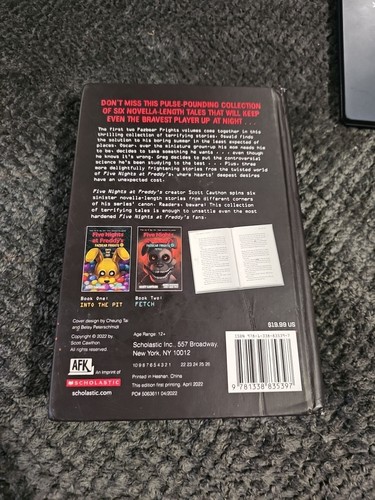 Five Nights At Freddy’s Fazbear Frights Into The Pit Fetch Book HC Cawthon 2022 - Picture 2 of 9