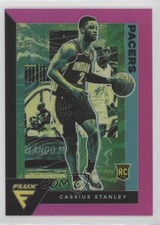 2020-21 Panini Flux Rookies Pink Prizm Cassius Stanley #239 8em