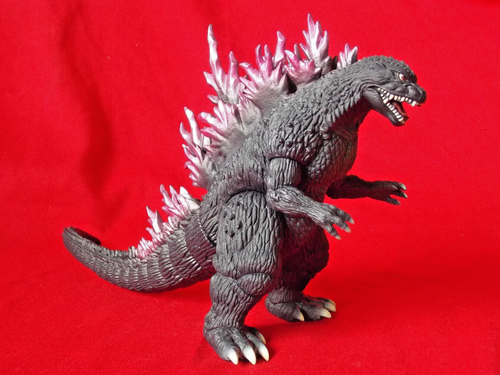 "GENUNE" GODZILLA 2000 BANDAI SOFUBI SOFVI Figure HEIGHT 6" 15cm TOY UK π - Picture 11 of 12