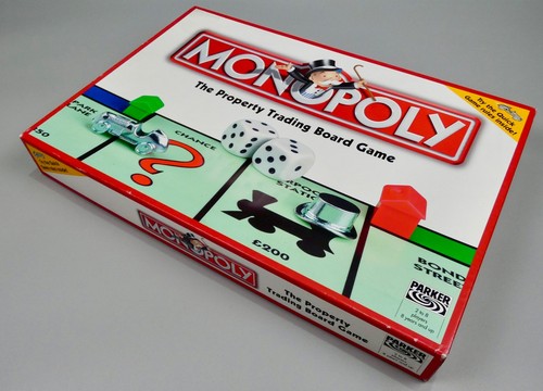Monopoly Property Board Game by Waddingtons Vintage 2003 (8+) ~ Complete - Picture 3 of 14