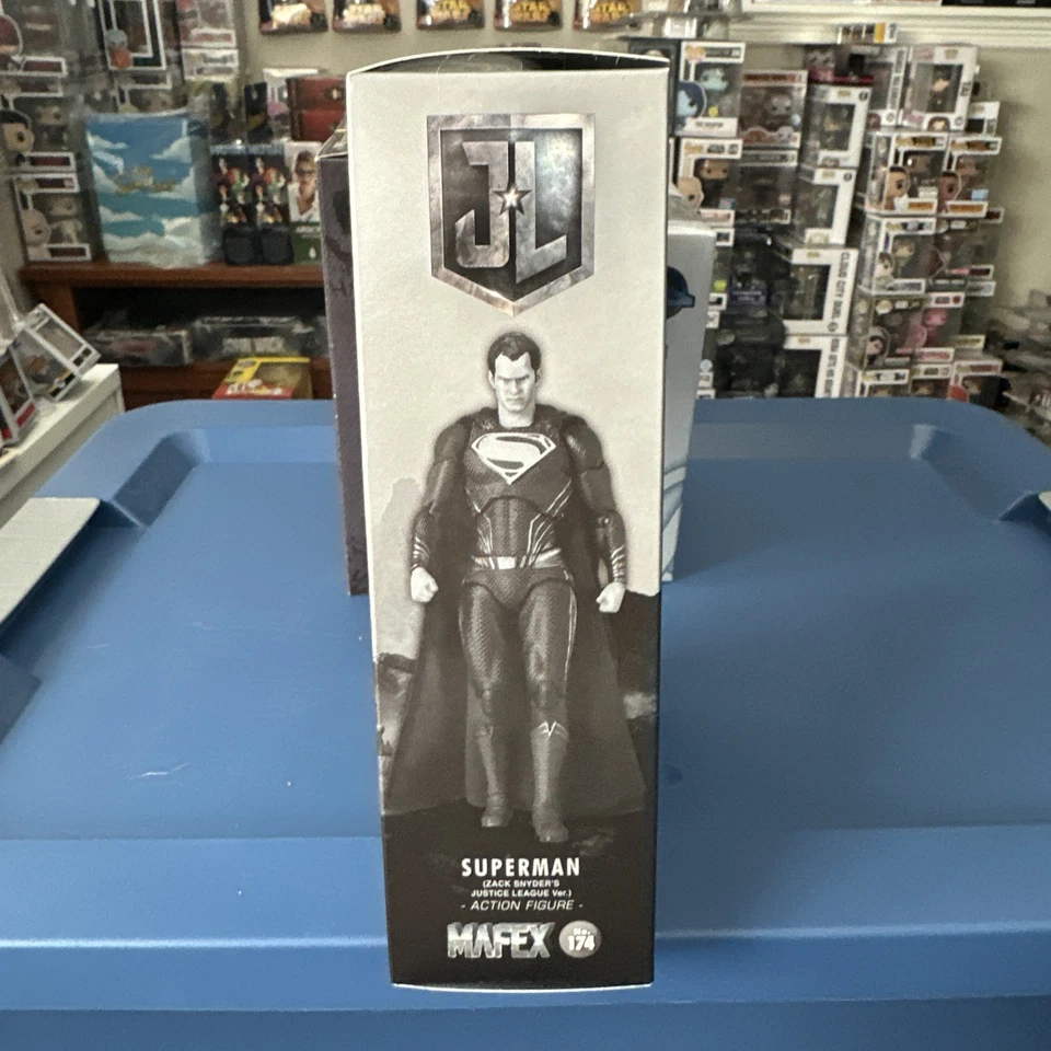 MAFEX Justice League Superman No. Игрушечная экшн-фигурка 174 Medicom от Zach Snyder - Изображение 2 из 4