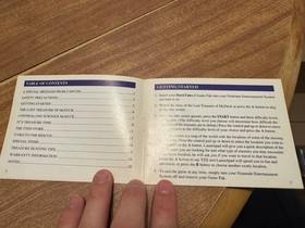 Disney's Duck Tales 2 Ducktales II (Nintendo NES) video game MANUAL ONLY no cart