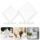  2 Pcs Serviettenhalter Papierhandtuchhalter Taschentuchbox Quadratisch