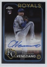 2024 Topps Chrome Rookie Auto Anthony Veneziano #RA-AV Auto 1pp8