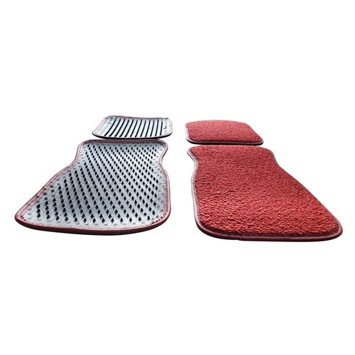 Floor Mats for 1968 Chevrolet Chevy II Nova (FM273F FM18R) Loop 4Pc - Picture 7 of 27