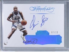 2015-16 Panini Flawless Auto Sapphire /10 Dennis Scott #FA-DS Auto