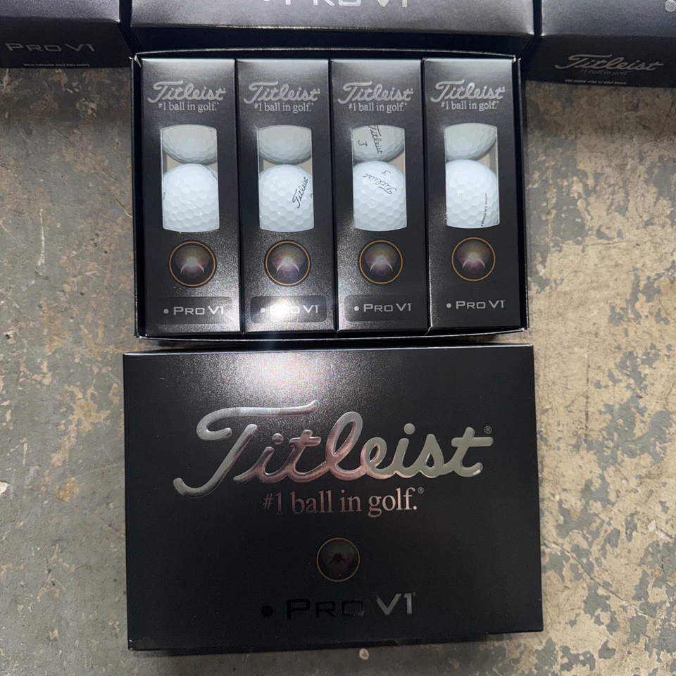 Pelotas de golf Titleist Pro V1 Left Dot Tour Preferred 10 docenas nuevas ✅ Foto 3 de 4