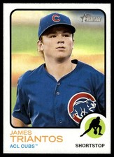 2022 Topps Heritage Minor League James Triantos ACL Cubs #91