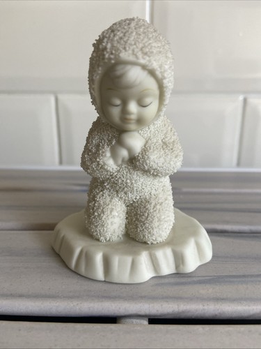 Snowbabies department 56 Ornament Now I Lay Me Down To Sleep Christmas Angels - Picture 9 of 12