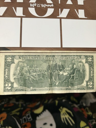1976 2 Dollar Bill - Picture 2 of 2