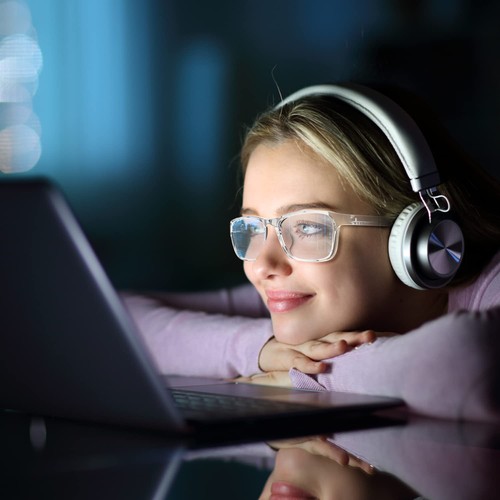 Stilvolle Blaulicht Computer blockierende Brille für Männer und Frauen - einfache digitale... - Bild 6 von 7