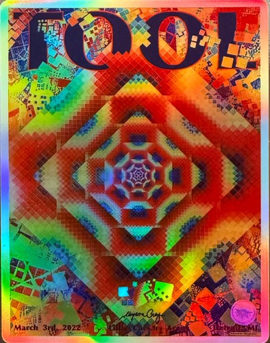 TOOL BAND DETROIT MICHIGAN POSTER/STICKER MARCH 3RD 2022 - Picture 4 of 4