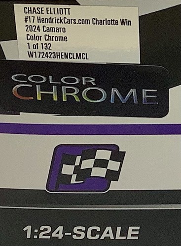 2024 1/24 #17 Chase Elliott “Hendrickcars.com”CC Charlotte Win Camaro - 1 of 132 - Picture 7 of 7