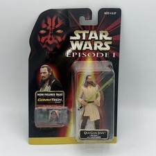 Hasbro Star Wars Episode 1 Qui-Gon Jinn w/ Lightsaber & Comlink Action Figure 99