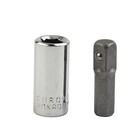 1/4 Inch Hex Shank to 1/4 Inch Square Drive Socket Adapter Set for Power Tools